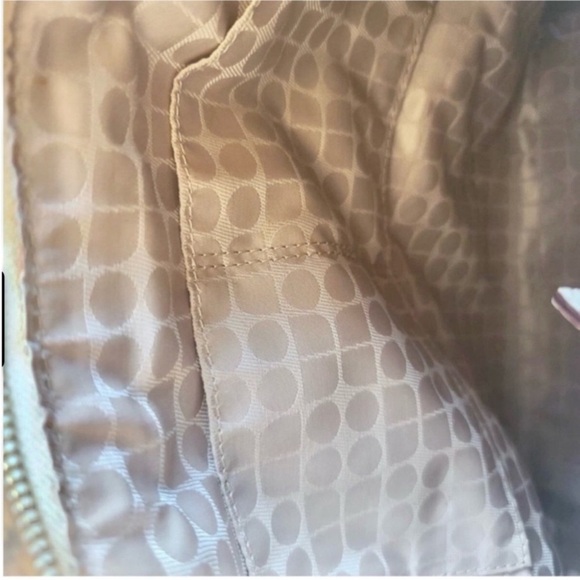 KATE SPADE Elegant Cream White HOBO Leather Shoulder Bag - Picture 6 of 9